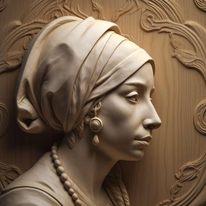 نموذج ثلاثي الأبعاد لآلة CNC 3D Art 